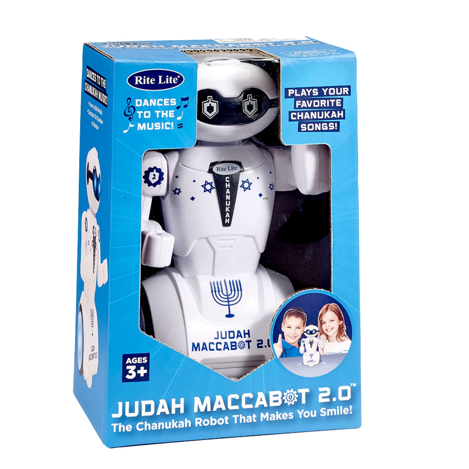 【RITAO CHAN 公式アカウント09専用】 BANDAI R/C TECH Amazon.com: Rite Lite Maccabot 2.0 Chanukah Robot - Great Hanukkah